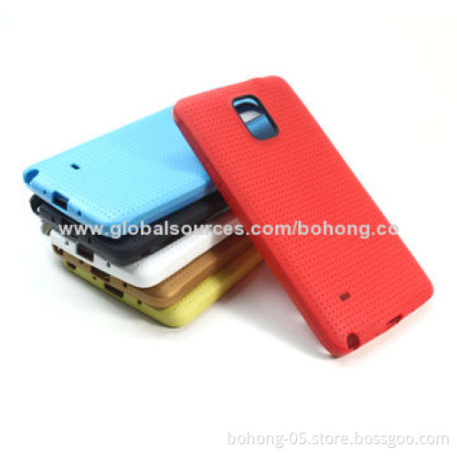 Texture TPU Cases for Samsung Galaxy Note 4, Solid Color, Dot PatternNew